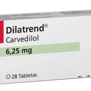 CARVEDILOL 6.25MG TABLETA DILATREND