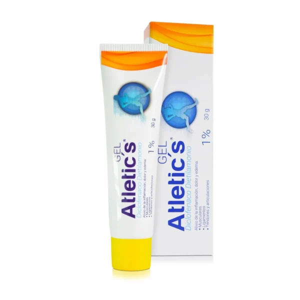 DICLOFENACO 1G/100G GEL TOP TUB * 30G ATLETIC´S GEL ECAR