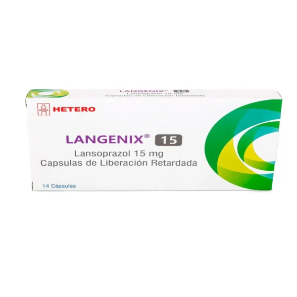 LANSOPRAZOL 15MG CAPSULA LANGENIX