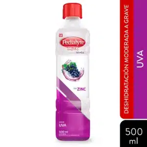 PEDIALYTE MAX ZINC 60 MEQ SOL ORAL FCO*500ML ABBOTT