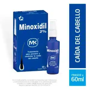 MINOXIDIL LOCION TOPICA AL 2% MK FRASCO X 60ML