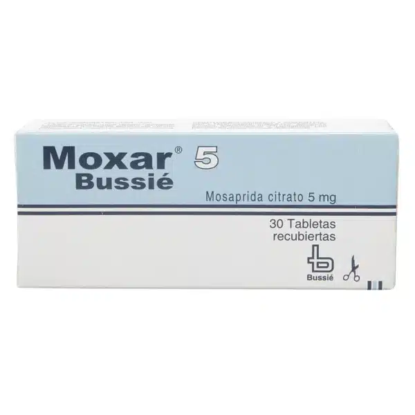 MOSAPRIDA CITRATO 5MG TABLETA MOXAR 5