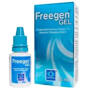 CARBOXIMETILCELULOSA 0.5% SOLUCION OFTALMICA FRASCO X 15 ML FREEGEN GEL
