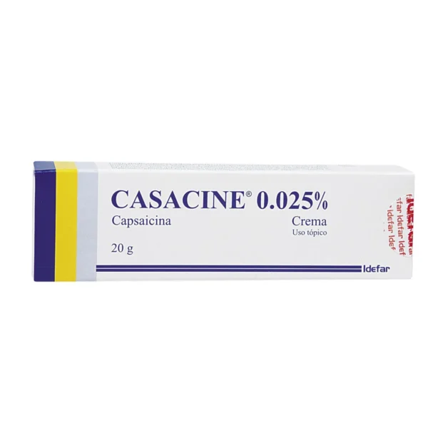 CAPSAICINA 0.025% CREMA CUTÁNEA TUBO*20G CAPSAICINA