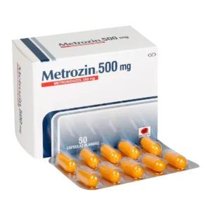 METRONIDAZOL 500MG CAPSULAS SIEGFRIED METROZIN