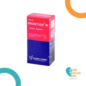 BROMHEXINA 8MG/5ML JARABE FCO*120ML BRONTUSS M ADULTOS