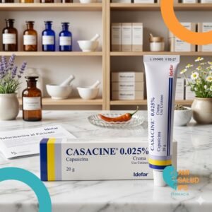 CASACINE CAPSAICINA 0.025% CREMA TOPICA TUBO*20G - IDEFAR