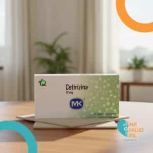CETIRIZINA 10MG BLISTER * 10 TABLETAS RECUBIERTAS MK