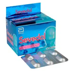 ACETAMINOFEN + ACIDO ACETIL SALICILICO + CAFEINA SEVEDOL  TABLETAS
