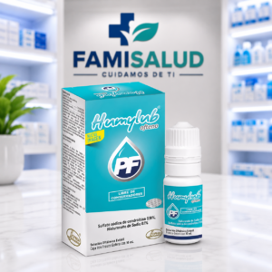 HUMYLUB OFTENO PF CONDROITINA SULFATO 0.18%, HIALURONATO DE SODIO 0.1% SOLUCION OFTALMICA FRASCO*10ML - SOPHIA