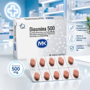 DIOSMINA + HESPERIDINA 450MG+50MG BLISTERS * 30 TABLETAS RECUBIERTAS DIOSMINA MK