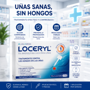 LOCERYL AMOROLFINA 5% LACA PARA UÑAS FRASCO*2.5ML GALDERMA