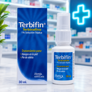 TERBIFIN TERBINAFINA 1% SOLUCION TOPICA FRASCO*30ML HUMAX