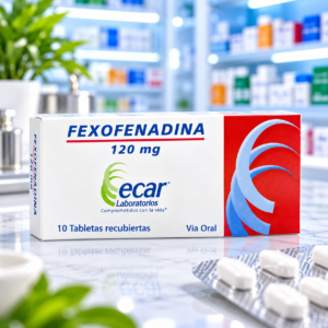 FEXOFENADINA 120MG BLISTER * 10 TABLETAS ECAR