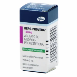 ACETATO DE MEDROXI-PROGESTERONA 150MG/3ML SUSPENSION INYECTABLE C*1 VIAL * 3ML DEPO-PROVERA PFIZER