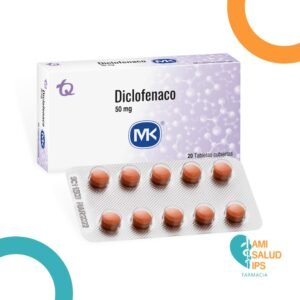 DICLOFENACO 50MG TABLETA MK