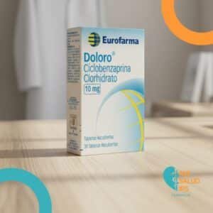 DOLORO CICLOBENZAPRINA 10MG C*30 TABLETAS RECUBIERTAS - EUROFARMA
