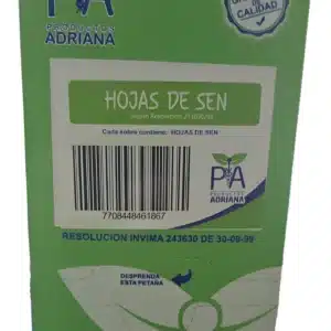 HOJAS DE SEN SOBRE X 10G