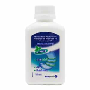 HIDROXIDO ALUMINIO + MAGNESIO + SIMETICONA ( 4.0+4.0+0.4)GR/ML SUSPENSION FRASCO X 150 ML  COASPHARMA