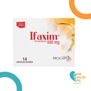 RIFAXIMINA 550MG CAPSULA BLANDA IFAXIM