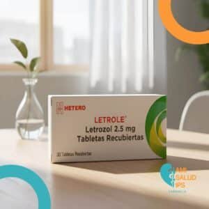 LETROZOL 2.5MG CAJA X 30 TABLETAS RECUBIERTA LETROLE