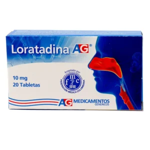 LORATADINA 10MG TABLETA AG