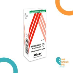 TROPICAMIDA 1% SOL OFTALMICA FCO*15ML MYDRIACYL