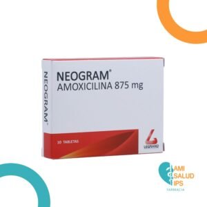 AMOXICILINA 875MG TABLETA NEOGRAM