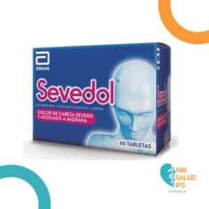 ACETAMINOFEN + ACIDO ACETIL SALICILICO + CAFEINA SEVEDOL  TABLETAS