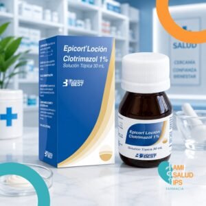 EPICORT LOCION CLOTRIMAZOL 1% SOLUCION TOPICA FRASCO*30ML  - BEST
