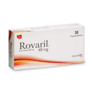 ROSUVASTATINA 40MG CAPSULA BLANDA ROVARIL