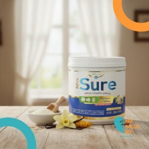MULTIVITAMINICO SURE OMEGA 3 DHA/EPA 2000MG + CURCUMA 1.000MG + VITAMINAS, FOSFORO, MAGNESIO Y ZINC TARRO *600 G NUTRIVEX