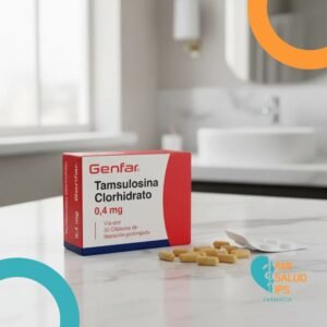 TAMSULOSINA 0.4MG C*30 CAPSULAS DE LIBERACION PROLONGADA GENFAR