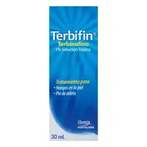 TERBINAFINA CLORHIDRATO 1% SOLUCION TOPICA  X 30G TERBIFIN SOLUCION TOPICA HUMAX