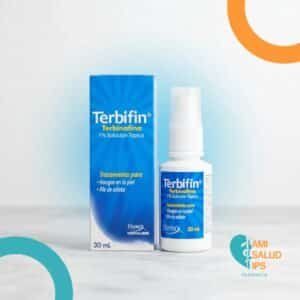 TERBIFIN TERBINAFINA 1% SOLUCION TOPICA FRASCO*30ML HUMAX