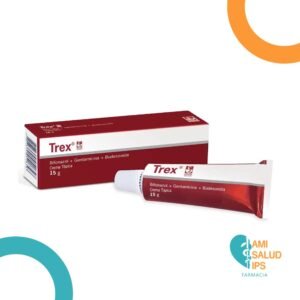BIFONAZOL+BUDESONIDA+GENTAMICINA (1G+0.026G+0.1G)/100G CREMA TUBO X 15G TREX SIGFRIED