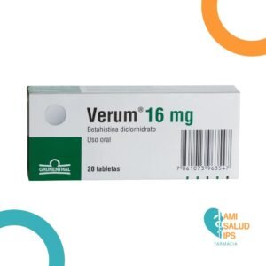 BETAHISTINA 16MG TABLETA VERUM