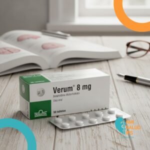 VERUM BETAHISTINA DICLORHIDRATO 8MG C*50 TABLETAS GRUNENTHAL