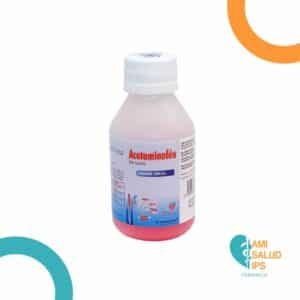 ACETAMINOFEN 150MG/5ML (3%) JARABE FRASCO X 100ML FRAMBUESA NOVAMED