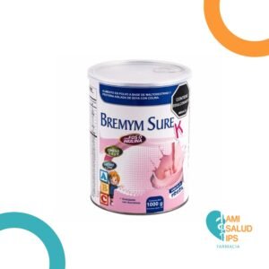 ALIMENTO EN POLVO A BASE DE MALTODEXTRINA Y PROTEINA AISLADA DE SOYA CON COLINA + OMEGA 3,6,9, HIERRO, ZINC Y VITAMINAS BREMYM SURE KID LATA X 400G