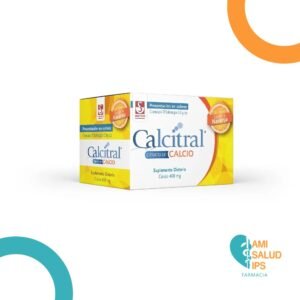 CITRATO DE CALCIO 400MG SOBRE CALCITRAL