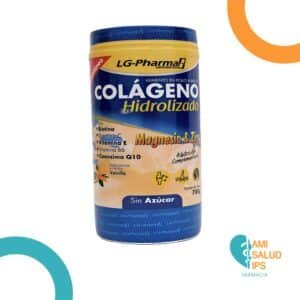 COLAGENO HIDROLIZADO CON MAGNESIO Y ZINC SIN AZUCAR TARRO*700G LG PHARMA