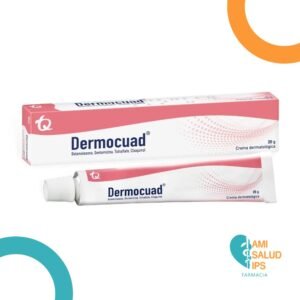 BETAMETASONA + CLIOQUINOL + GENTAMICINA + TOLNAFTATO 0.05+1G+0.1G+1G/100 CREMA TOPICA TUBO X 20G DERMOCUAD TECNOQUIMICAS