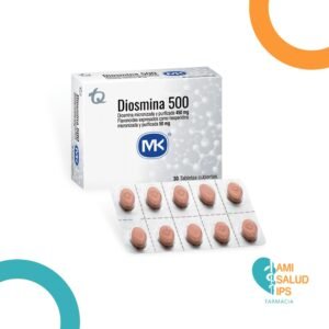 DIOSMINA + HESPERIDINA 450MG+50MG TABLETA RECUBIERTA DIOSMINA MK