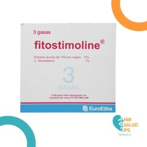 EXTRACTO ACUOSO DE TRITICUM VULGARE 15% GASAS FITOSTIMOLINE EUROETIKA