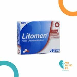 ACIDO URSODESOXICOLICO 300MG CAPSULA LITOMEN BEST