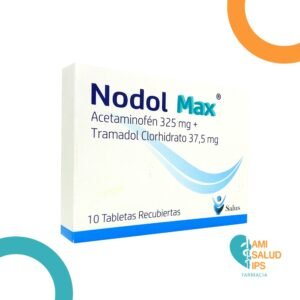 ACETAMINOFEN 325MG + TRAMADOL 37.5MG TABLETA NODOL MAX SALUS PHARMA