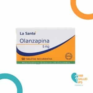 OLANZAPINA 5MG TABLETA RECUBIERTA LA SANTE