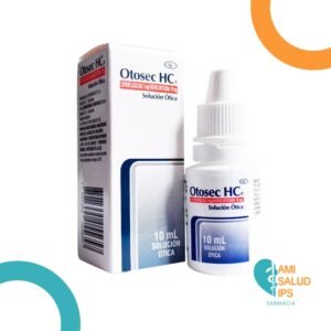 CIPROFLOXACINA + HIDROCORTISONA 3MG+10MG SOLUCION OTICA FRASCO X 10 ML OTOSEC HC PROCAPS