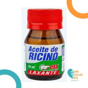 ACEITE DE RICINO 1ML/ML (100%) SOL ORAL FCO*25ML OSA